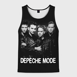 Мужская майка без рукавов Depeche Mode - black & white portrait