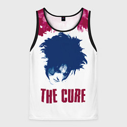 Майка-безрукавка мужская Роберт Смит The Cure, цвет: 3D-черный