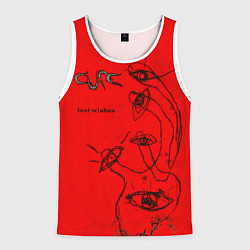 Майка-безрукавка мужская The Cure - Lost Wishes, цвет: 3D-белый