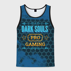 Майка-безрукавка мужская Игра Dark Souls: pro gaming, цвет: 3D-черный
