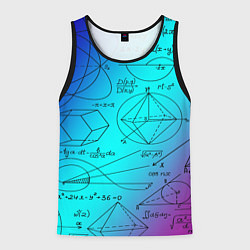 Мужская майка без рукавов Неоновая формула