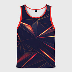 Мужская майка без рукавов Раскаленные грани