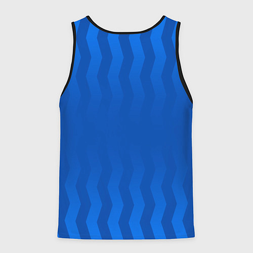 Мужская майка без рукавов ФК Ротор - Волгоградский футбольный клуб / 3D-Черный – фото 2