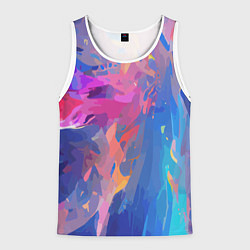 Мужская майка без рукавов Splash of colors