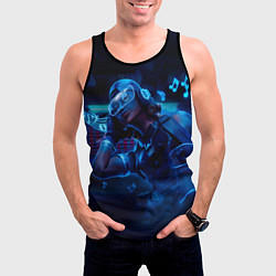 Майка-безрукавка мужская Valorant Raze, Музыка, цвет: 3D-черный — фото 2