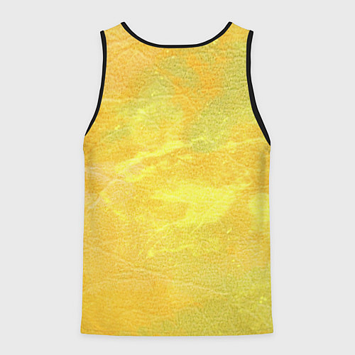 Мужская майка без рукавов Осенние краски / 3D-Черный – фото 2