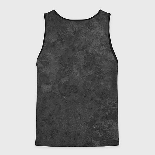 Мужская майка без рукавов Minecraft rust / 3D-Черный – фото 2