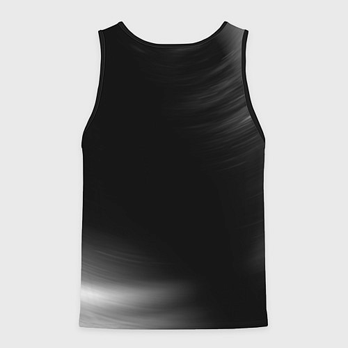 Мужская майка без рукавов Меньше людей больше Кенгуру / 3D-Черный – фото 2