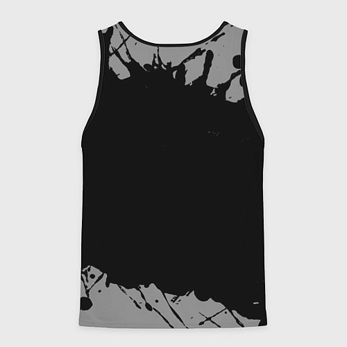 Мужская майка без рукавов НГ Кролик суровый / 3D-Черный – фото 2