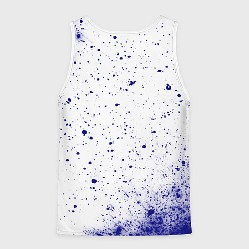 Мужская майка без рукавов 2023 Кролик в стиле граффити на светлом / 3D-Белый – фото 2