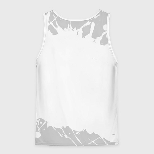 Мужская майка без рукавов Марк: ограниченная серия / 3D-Белый – фото 2