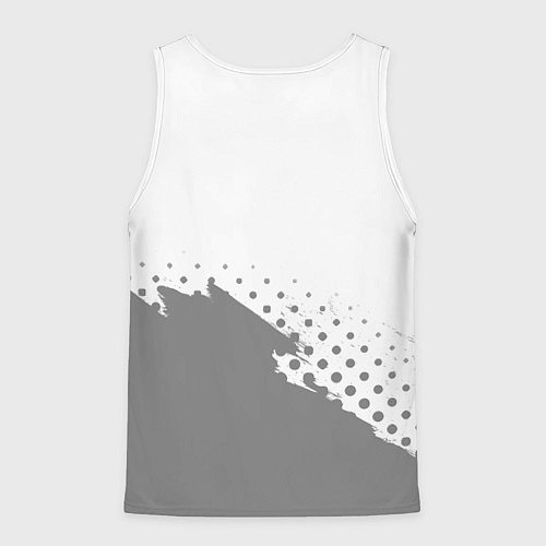 Мужская майка без рукавов 1999 - в красной рамке на светлом / 3D-Белый – фото 2