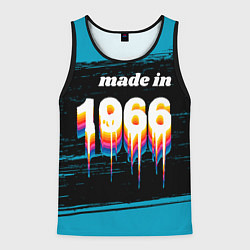 Мужская майка без рукавов Made in 1966: liquid art