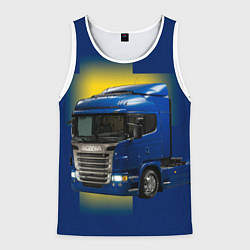 Мужская майка без рукавов Scania truck