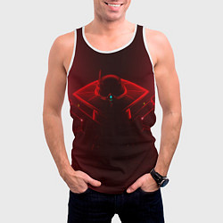 Майка-безрукавка мужская Cypher Valorant, цвет: 3D-белый — фото 2