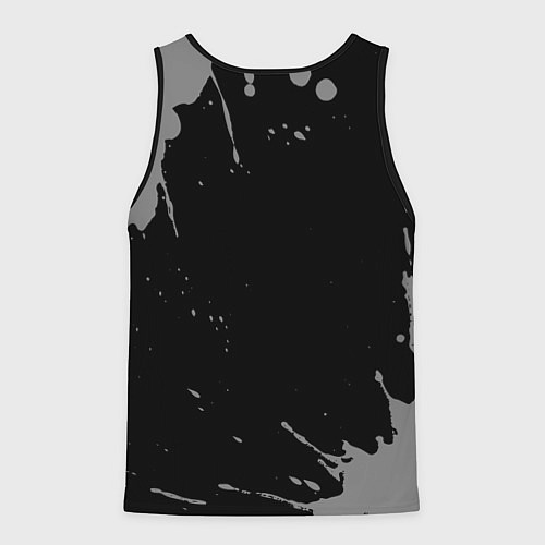 Мужская майка без рукавов Каратист: с очень большой буквы / 3D-Черный – фото 2