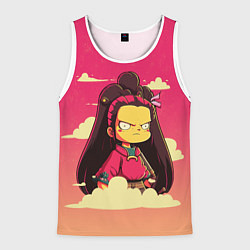 Мужская майка без рукавов Kamado Nezuko simpson