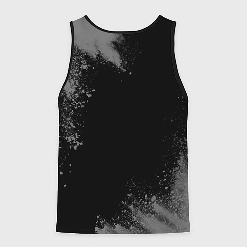 Мужская майка без рукавов Бильярдист: с очень большой буквы / 3D-Черный – фото 2