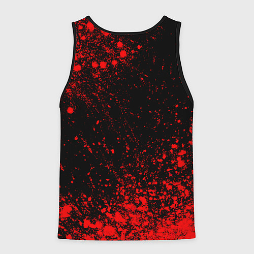 Мужская майка без рукавов Counter Strike 2 love классика / 3D-Черный – фото 2