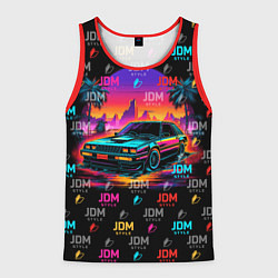 Мужская майка без рукавов JDM neon style