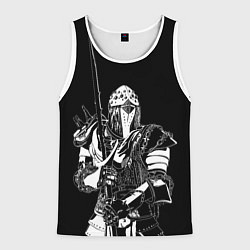Майка-безрукавка мужская Dead by daylight - Рыцарь, цвет: 3D-белый