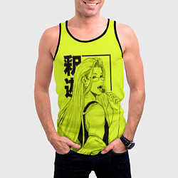 Майка-безрукавка мужская Lime Buddha, цвет: 3D-черный — фото 2