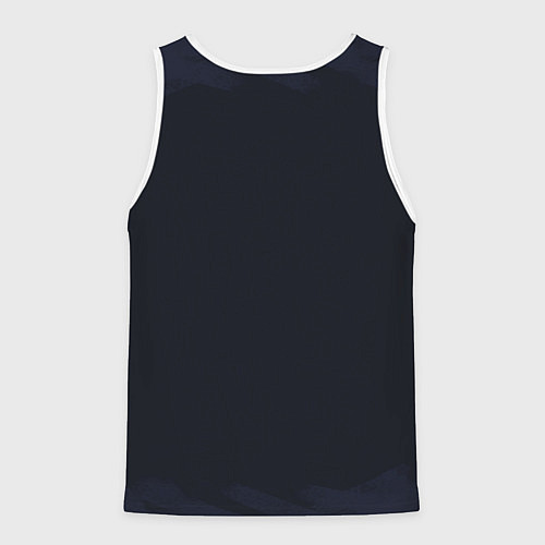 Мужская майка без рукавов Raven and moon / 3D-Белый – фото 2