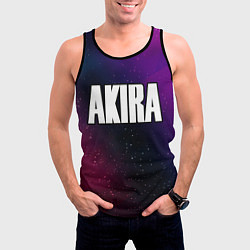 Майка-безрукавка мужская Akira gradient space, цвет: 3D-черный — фото 2