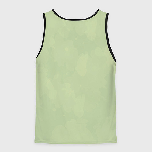 Мужская майка без рукавов Угадай кто / 3D-Черный – фото 2