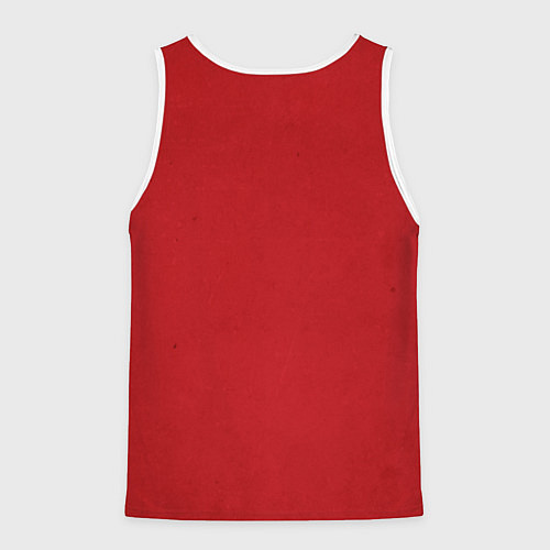 Мужская майка без рукавов Yuzuriha / 3D-Белый – фото 2