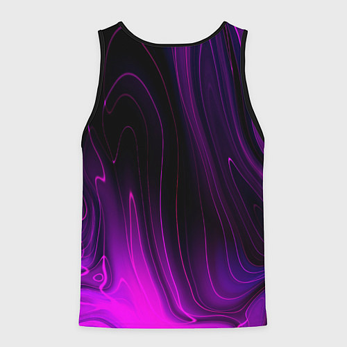 Мужская майка без рукавов Nazareth violet plasma / 3D-Черный – фото 2