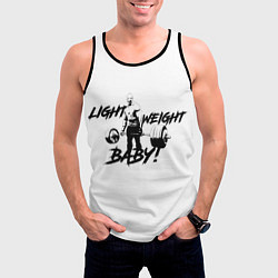 Майка-безрукавка мужская Light weight baby, цвет: 3D-черный — фото 2