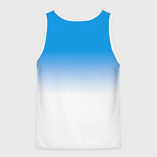 Мужская майка без рукавов Ягнёнок / 3D-Белый – фото 2