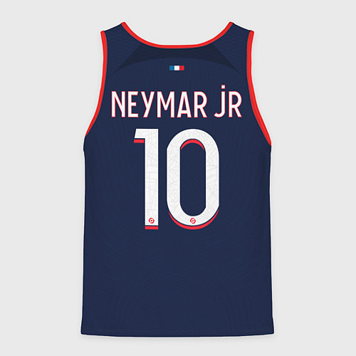 Мужская майка без рукавов Неймар форма ПСЖ 2324 домашняя / 3D-Красный – фото 2
