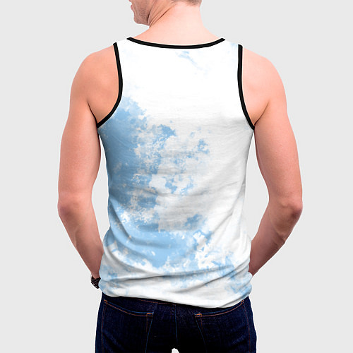 Мужская майка без рукавов Cloud9 Облачный / 3D-Черный – фото 4