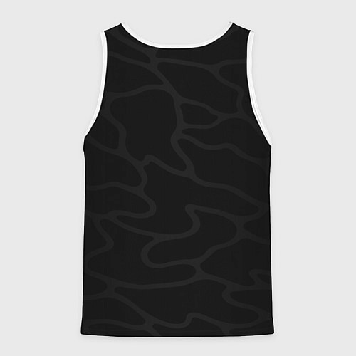 Мужская майка без рукавов Furia black / 3D-Белый – фото 2