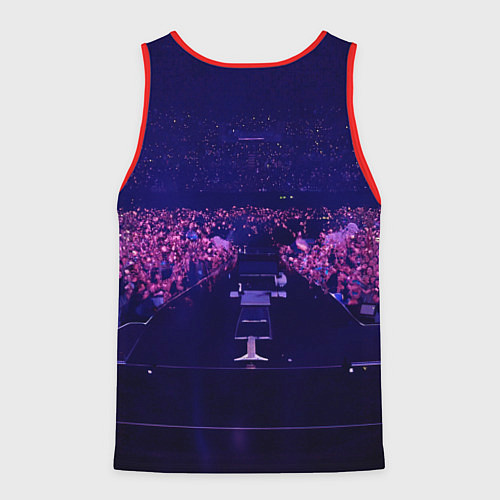 Мужская майка без рукавов Blackpink concert / 3D-Красный – фото 2