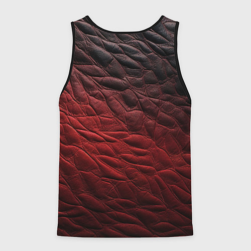 Мужская майка без рукавов CS GO dark red / 3D-Черный – фото 2