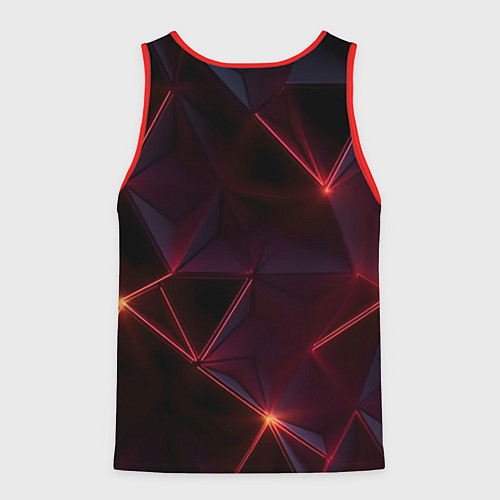 Мужская майка без рукавов Dota 2 Lightning / 3D-Красный – фото 2