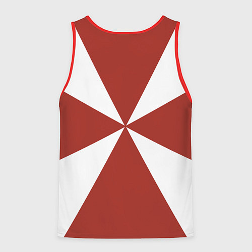 Мужская майка без рукавов Внутренние Войска - герб / 3D-Красный – фото 2