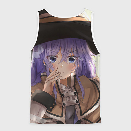 Мужская майка без рукавов Реинкарнация Безработного Roxy Megurdia / 3D-Белый – фото 2