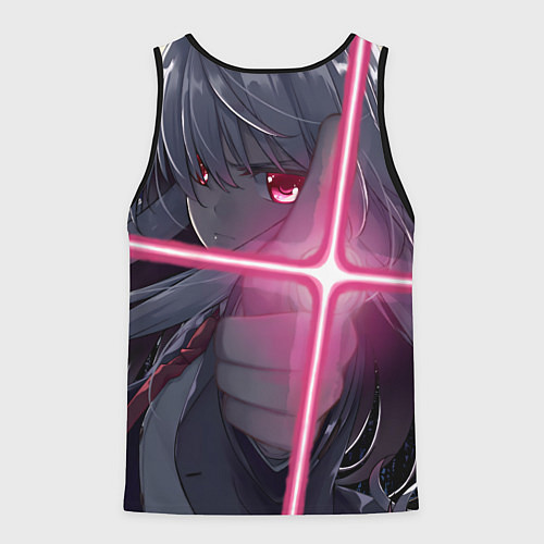 Мужская майка без рукавов Touhou Project Рейсен Удонгейн Инаба / 3D-Черный – фото 2