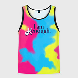 Майка-безрукавка мужская I Am Kenough Tie-Dye, цвет: 3D-черный