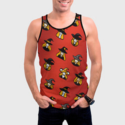 Майка-безрукавка мужская Ведьмочки, цвет: 3D-черный — фото 2