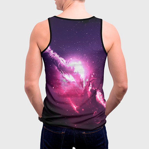 Мужская майка без рукавов Starfield space game 2023 / 3D-Черный – фото 4