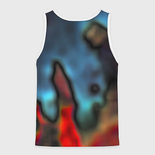 Мужская майка без рукавов Nasa space star collection / 3D-Белый – фото 2