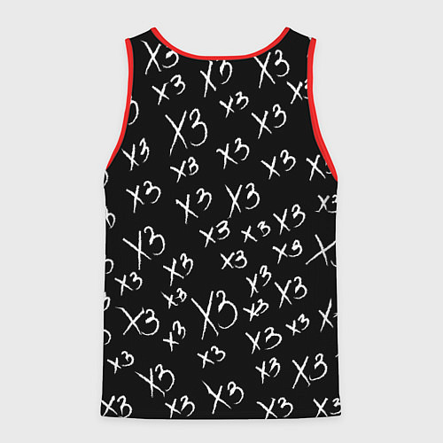 Мужская майка без рукавов Хрен знает / 3D-Красный – фото 2