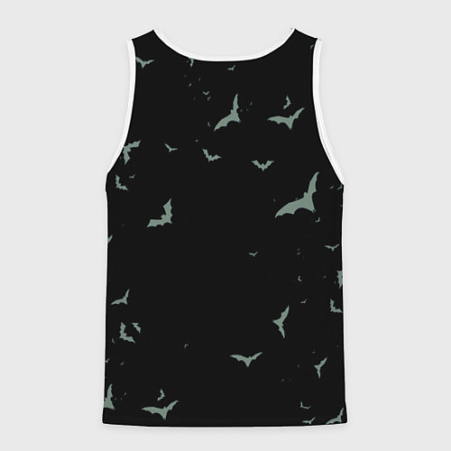 Мужская майка без рукавов Унсдэй Адамс с куклой / 3D-Белый – фото 2