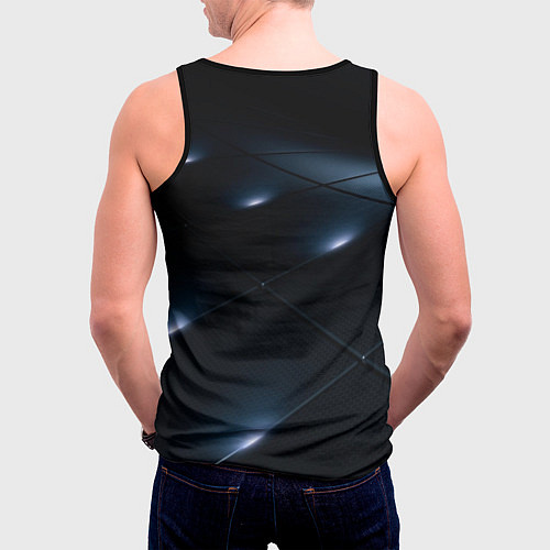 Мужская майка без рукавов Depeche Mode - Мартин и Дэйв / 3D-Черный – фото 4