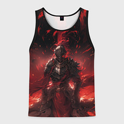 Майка-безрукавка мужская Рыцарь Ярости, цвет: 3D-черный